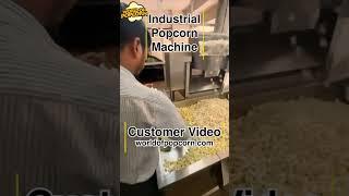 Industrial Popcorn Machine | Customer Video | 45 Kg per Hour