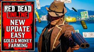 The NEW Red Dead Online Update Has Incredibly Easy GOLD & Money Farming Methods.. (RDR2)