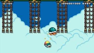 Super Mario Maker - SMW Tech: Air Delivery by Mega