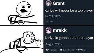 mrekk says this about Kariyu...