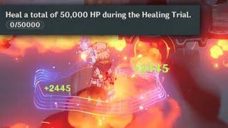 When you have to heal 50,000 HP in the Misty Dungeon Event...