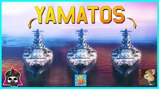 What's Worse Than 1 Yamato? THREE Yamatos @Spookston@OddBawZ