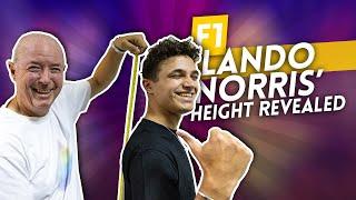 Lando Norris’ height revealed ft. Lando Norris