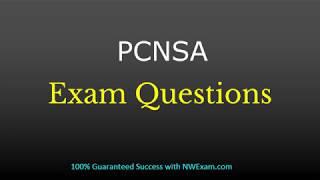 Sample Question- Palo Alto PCNSA Certification Exam