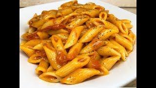 #VENERDIFUORISEDE MEZZE PENNE ALL’ARRABBIATA -CUCINANDOMELAGODO