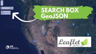 How to use Leaflet Search Control with GeoJSON data