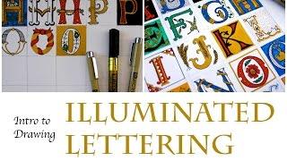 How To Draw Illuminated Letters