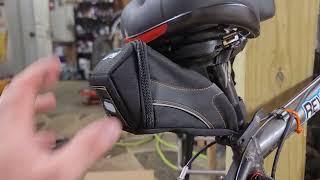 BV Bicycle Y-Series Strap-On Bike Saddle Bag  on AMAZON