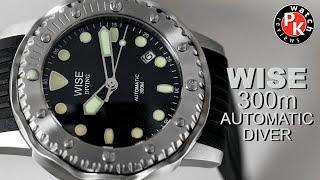 WISE 300m Automatic Dive Watch Review