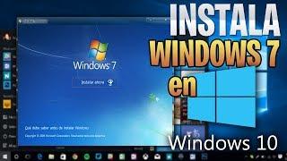 REGRESA A Windows 7 desde Windows 10 /  Sin Perder ARCHIVOS 2018