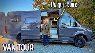 Sprinter Camper Van Tour: Undermount AC & 24-Volt Powerhouse With Impressive Fabrication