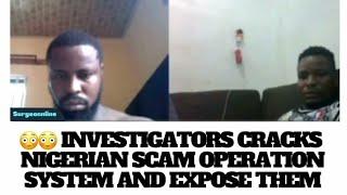 #subscribe Moment investigators expose "Yahoo Boys" by turning on their webcam #yahooboys