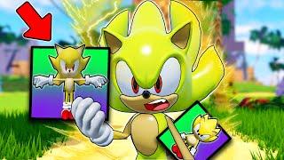 Super Sonic Unlocks The WORST Super Sonic Skins In Roblox!