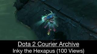 Dota 2 Courier: Genuine Inky the Hexapus (100 Views)