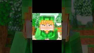 "What's inside Creeper Girl?"#minecraft #minecraftanimation #minecraftshorts #lazblockstudio