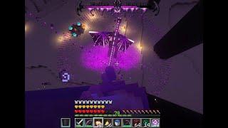 Making the Ender Dragon fight unnecessarily hard with mods and datapacks