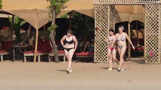 Foreigners at Arambol Beach Goa | Rusian Beach of Goa 