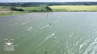 Flug über Gelting (Wackerballig) an der Ostsee