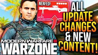 WARZONE: Major SNIPER NERF, New GAMEPLAY UPDATES, & More Revealed! (WARZONE Patch Notes & Changes)