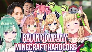 Raijin Company Minecraft Hardcore Summary [Akirose/Yuzuki Choco/Yakumo Beni/Honma Himawari]