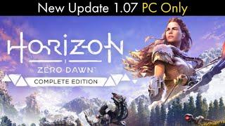 *NEW* Horizon Zero Dawn Update 1.07 PC ONLY