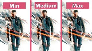 Quantum Break – PC Min vs. Medium vs. Max + Details Graphics Comparison