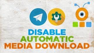 How to Disable Automatic Media Download in Telegram