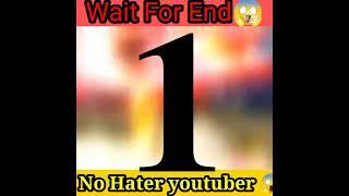 TOP 3 No hater youtuber#shorts #INDRAG