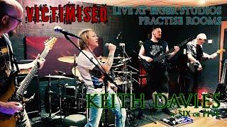 VICTIMISED: live at Eiger Studios Practise Rooms 'Keith Davies' with 'Six Or Five.'