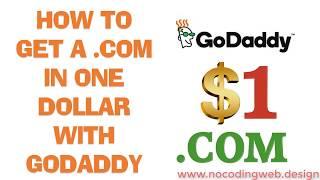 Working Trick to Register 1 Dollar Domain with GoDaddy