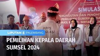 Pesta Demokrasi di Sumatera Selatan Diikuti 3 Pasangan Calon Gubernur | Liputan 6 Palembang