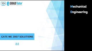 GATE ME 2007 Solutions || Q22 || The area of a triangle formed by the tips of vectors,...is