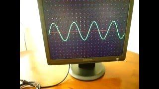 Осциллограф с VGA выходом VGA Oscilloscope на STM32F103