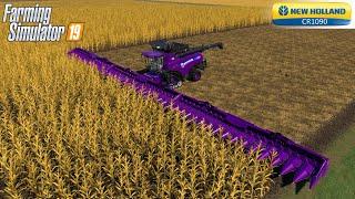 Farming Simulator 19  - The Fastest Harvester High speed Harvesting In The Field