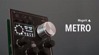 Magerit METRO - Eurorack drum module - New release