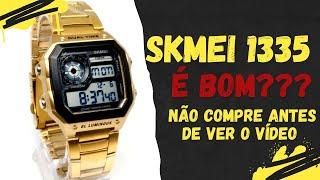 Relógio SKMEI 1335 é BOM? Não compre antes de ver este vídeo!!!