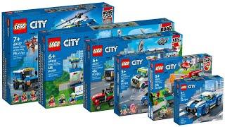 All LEGO City Police Sets 2022 Compilation/Collection Speed Build