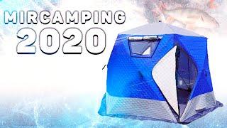 Обзор трёхслойной палатки Mircamping 2020 / Мобильная баня / Выбрать палатку для зимней рыбалки