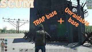 SCUM | Base designer (Unraidable base + trap base)