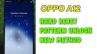 OPPO A12 Hard Reset | Without Computer | Remove Pin