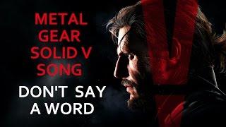Don't Say A Word by Miracle Of Sound (Metal Gear Solid V) (Epic Synth-Rock)