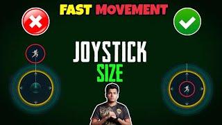 New Joystick Trick For 2x FAST MOVEMENT  Fast Movement Speed Trick Jiggle Master Movement PUBG