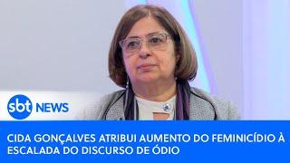 Cida Gonçalves atribui aumento do feminicídio à escalada do discurso de ódio