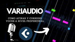 Como AFINAR y CORREGIR VOCES a nivel PROFESIONAL en CUBASE pro 12 | VARIAUDIO análisis y review