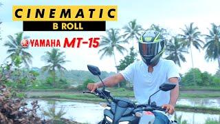 Cinematic epic B-roll I Yamaha MT15 I peter lindgren inspired !