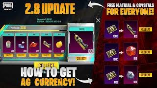 Get Free Materials & Mythic Forge Crystals For Everyone | How To Get AG Currency |PUBGM