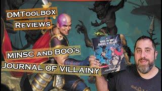 Minsc and Boo's Journal of Villainy Reviewed