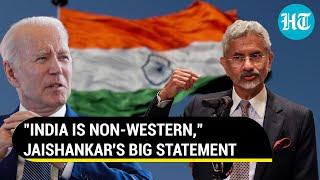 Jaishankar Confronts U.S. On India's Approach; Says 'We Are Non-Western...' | Watch