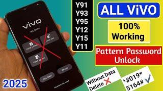 ViVO Y91/Y93/Y95/Y12/Y15/Y11/Y17/Y19/Y20 Hard Reset️All Type Password Lock Pattern Lock Remove 2024