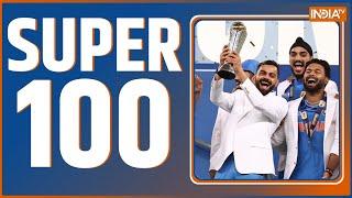 Super 100: India Vs New Zealand | Rohit Sharma | Virat Kohli | PM Modi | Parliament Session